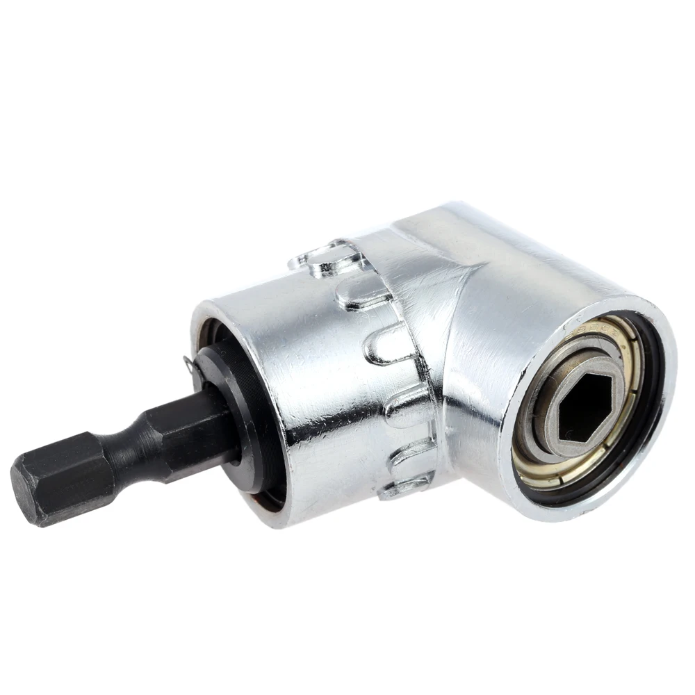 

1PCS Hex Drill BitSocket Holder Adaptor Sleeve 105 Degree Angle Extension Right Driver Drilling Shank Screwdriver Magnetic