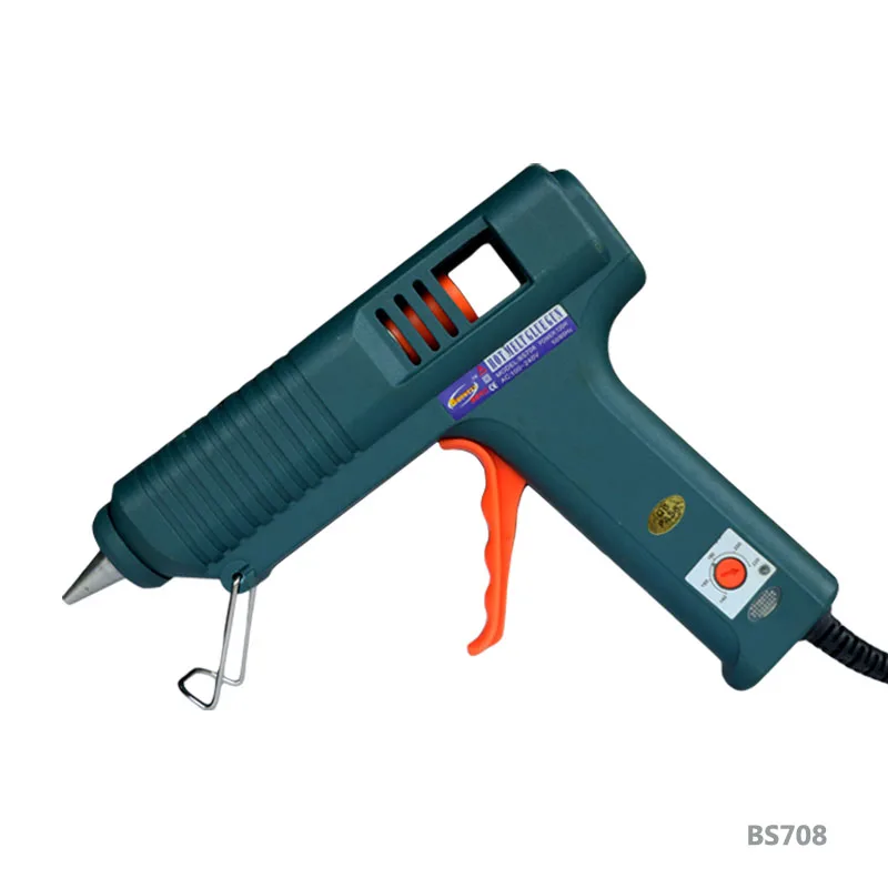 

120 150W temperature control thermostat hot melt glue gun, EU/US/AU/UK plug,plus 5 glue sticks,1pcs/lot