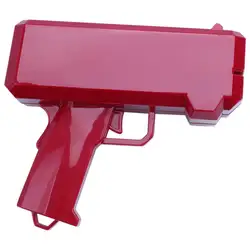 Make It Rain Money Gun красная розовая игрушка Рождественский подарок вечерние игрушки игра 100 шт. наличные модные деньги пистолет игрушки