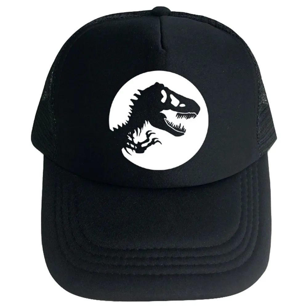 

Movie Jurassic World Fallen Kingdom Hat Duck Tongue Jurassic Park 5 Black Baseball Cap Halloween Cosplay
