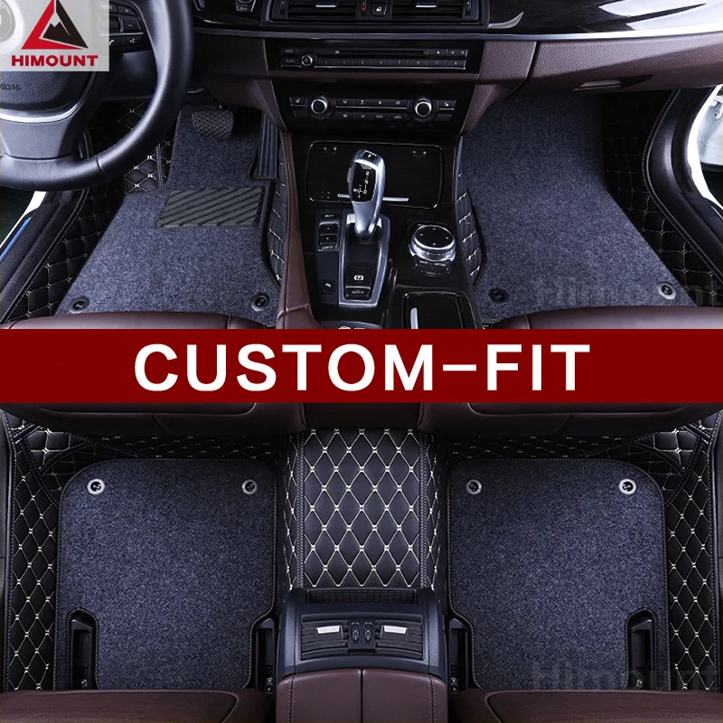 Custom fit автомобильные коврики для BMW 7 серия E65 E66 F01 F02 G11 G12 длинные/стандартные колесная база 3D авто-Стайлинг ковры вкладыши