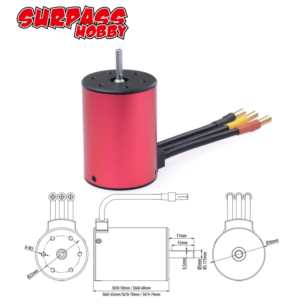 E-flite Brushless EDF Motor, 1850Kv | Horizon Hobby - Foto 7