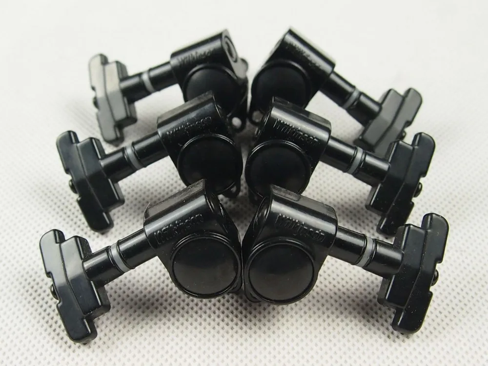 Guitar Tuners Black 3x3 Imperial Style Guitar Tuning Pegs WJ 309 BK