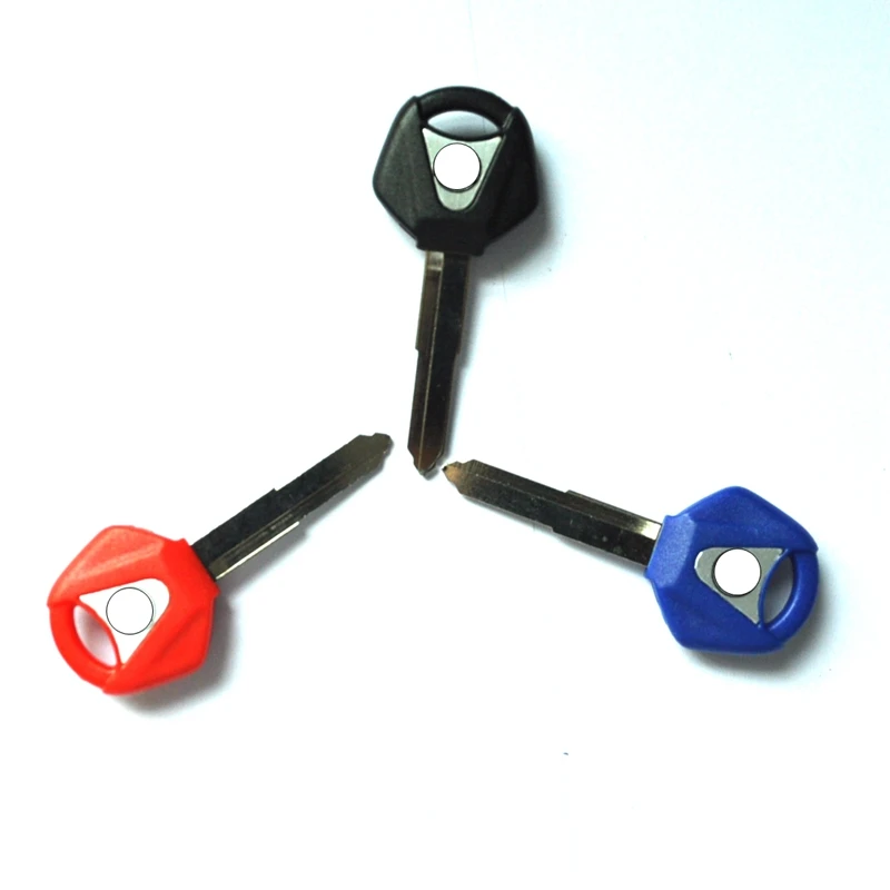 

3Pcs Lot Motorcycle Blank Key Uncut Blade For YZF R1 R6 XJR1200 XJR1300 FJR1300 SR400 XVS400 XJ6 FZ1 XV250 FJ600 FZ600