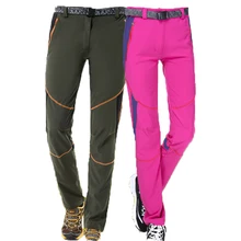 Новые зимние походные штаны для влюбленных эластичные быстросохнущие дышащие брюки спортивные штаны для альпинизма ZL4