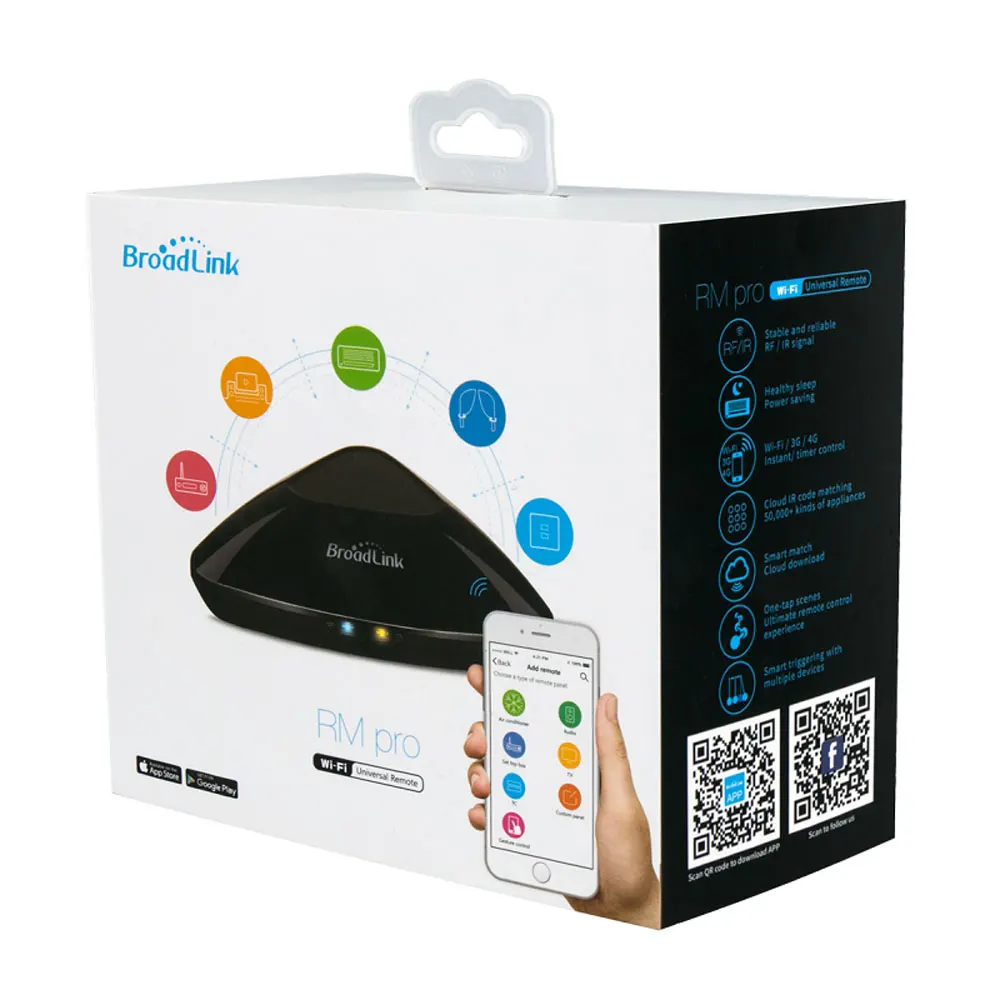 Broadlink оригинальный умный дом RM33Pro универсальный контроллер Wi Fi + ИК РЧ пульт