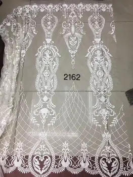 

top quality CiCi-2142 African net lace on sale embroidered French lace fabric for wedding dress