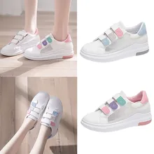 Повседневные уличные кроссовки; коллекция года; женские летние сетчатые цветные повседневные спортивные модные туфли; Прямая поставка; sportschoenen;