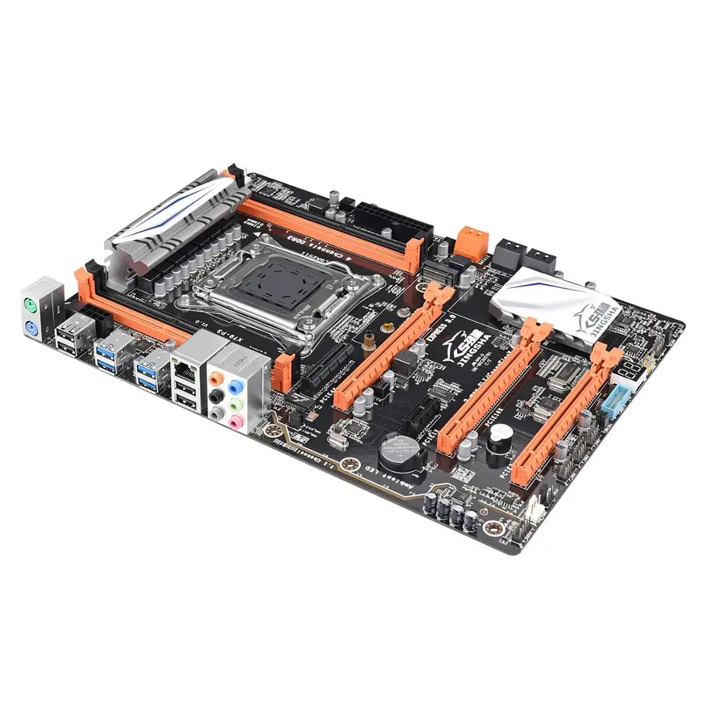 X79P3 комплект материнской платы ATX LGA 2011 XEON игровая материнская плата+ E5-2689+ 64 ГБ(2*32 ГБ) DDR3 ECC REG 1600 МГц ram