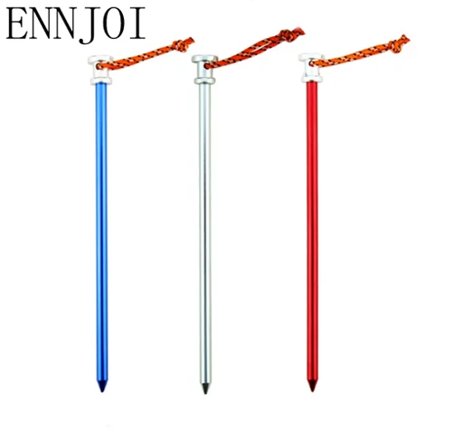 10pcs/lot 23cm length Aluminument Alloy Tent Pegs With