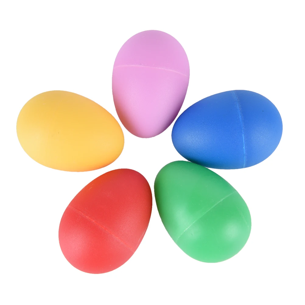 

Plastic Percussion Maracas Shaker Colorful Musical Instrument Musical Sound Egg Baby Toddler Childre Toy