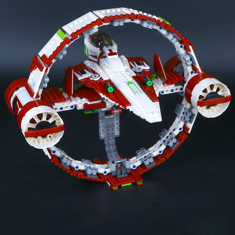 

Lepin 05121 845pcs LegoINGlys Star Wars Series Superluminal Jedi Starfighter Assembly Blocks Toys Hobbies Figures 75191