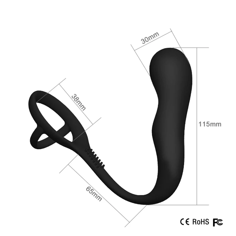 Sex-Toys-Silicone-Cock-Ring-Anal-Butt (2)