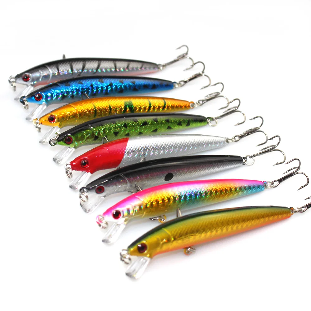 Long shot type lures floating Minnow fishing lure bass bionic