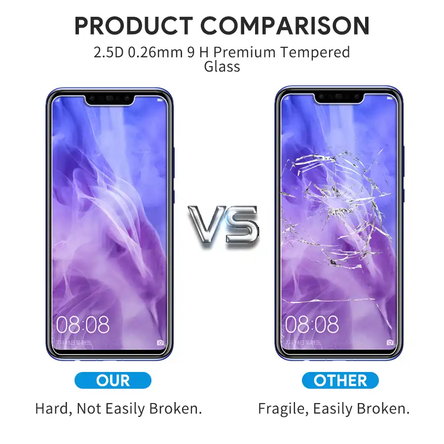 2 Pcs Lot Protection Glass Tempered Glass For Huawei Nova 3i Nova 3i Screen Protector 9h Hard Film For Huawei Nova 3 I On 6 3 Phone Screen Protectors Aliexpress