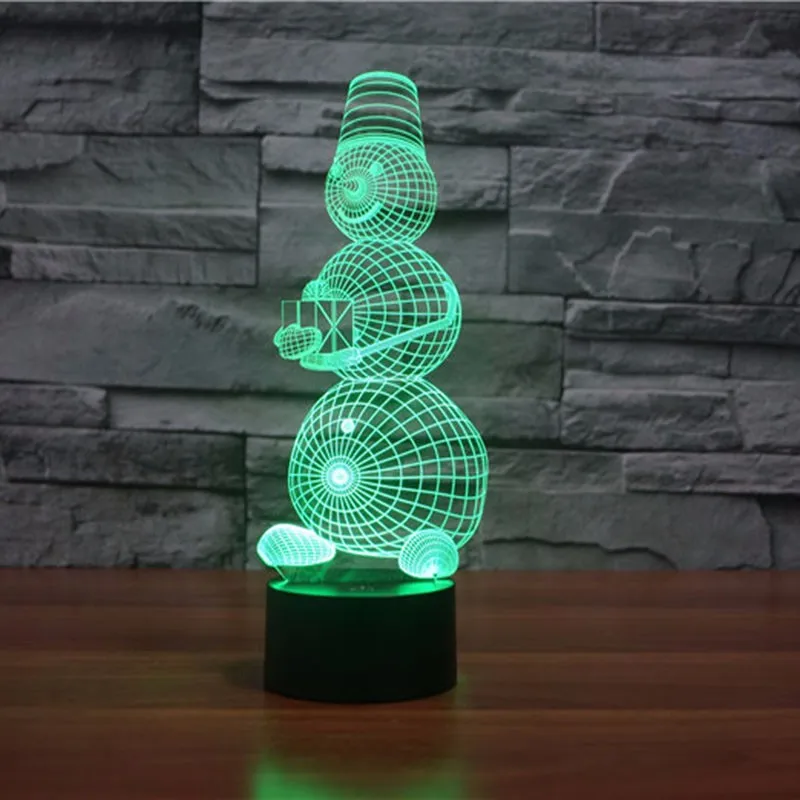 green night light