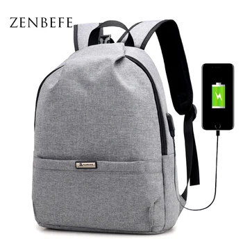

ZENBEFE Anti-Theft Backpacks Light Weight School Bags For Student Bookbags Men's Travel Rucksack Fit For 15.6 Laptop Backpack