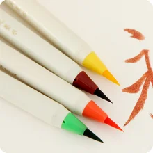 1 шт. креативная мягкая кисть каллиграфия ручка акварельный маркер кисть Fineliner художественный маркер мультяшный Дизайн Эскиз графический Рисунок