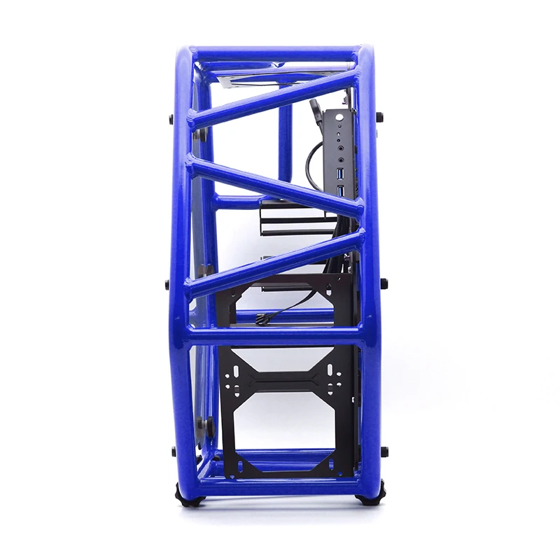 MicroATX закаленное стекло полностью алюминиевая открытая рама трубчатая с водяным