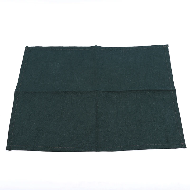 Dark green 9 цветов, льняные салфетки, теплоизоляционный коврик, коврик для обеденного стола, детская настольная салфетка, тканевые салфетки, кухонные гаджеты - Цвет: Dark green