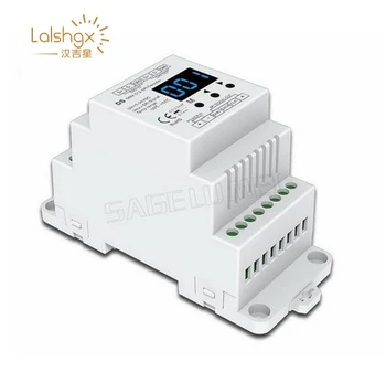 

High quality DC5V 12V 24V DMX512 signal to SPI Converter DMX decoder controller support 6803/8806/2811/2812/2801/3001/9813 IC