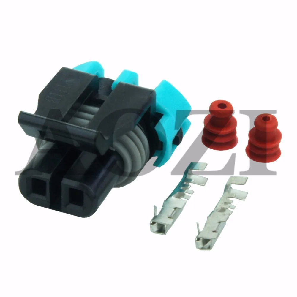 

10 Sets Kit GL8 Female Automotive Outdoor Temperature Sensor Connectors 2 Ways/ 12052641