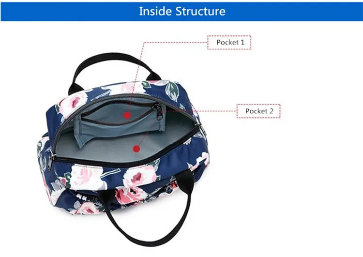 OKKID школьный рюкзак с цветочным принтом для девочек, черный рюкзак с цветочным принтом, детские школьные сумки, Детская сумка для книг, подарочный набор, Прямая поставка