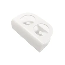 Держатель для электрической зубной щетки подставка поддержка белый Joincare бытовой двойной 32 мм круглое отверстие