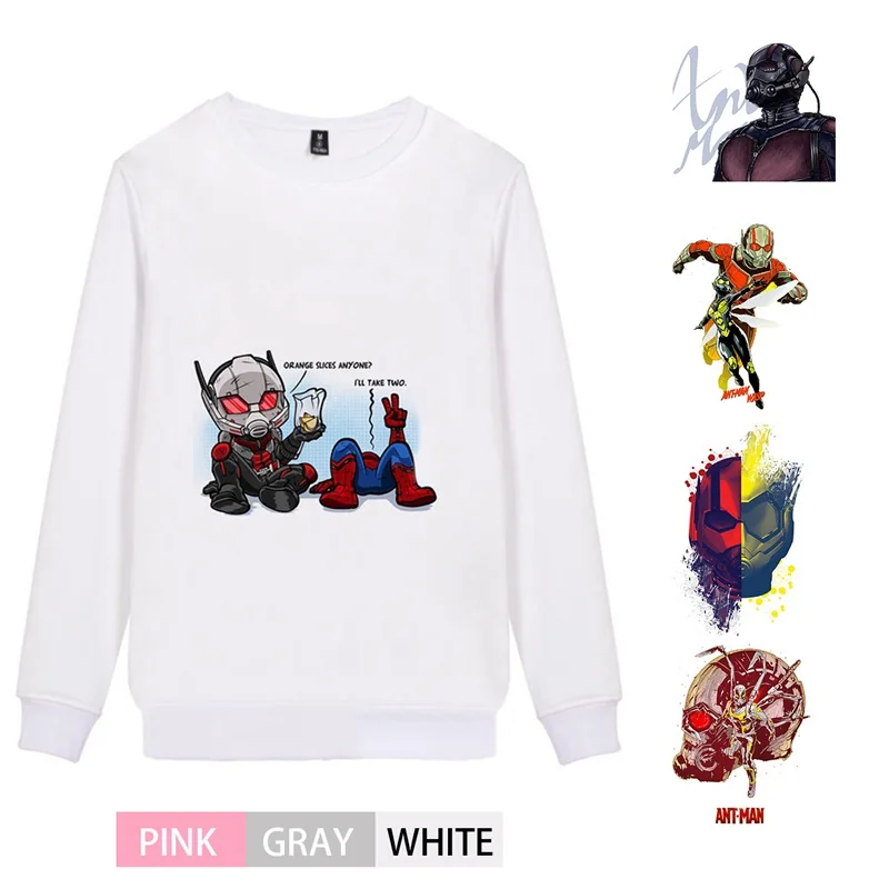 

Marvel Avengers Ant-Man hero Cotton O-NECK Cotton Sweatshirts leisure Casual Unisex Jersey A193291