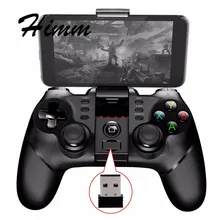 Ipega 9076 беспроводной геймпад Bluetooth с 2,4G Беспроводной Bluetooth приемник Поддержка для Android ios ps3 игры игровая консоль