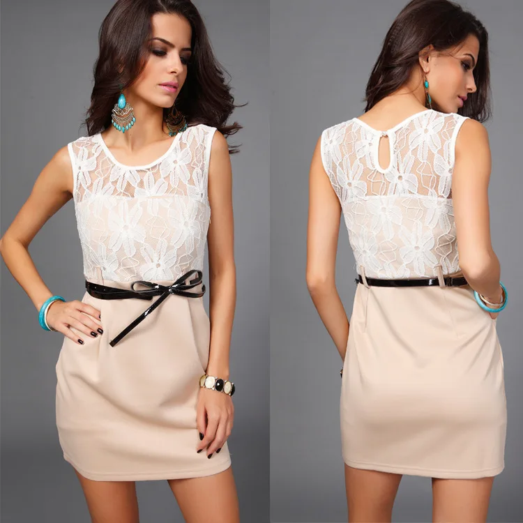 2016 Vestidos Vestido ренда линии женщины лето кружевном платье дешевую одежду китай Vetement