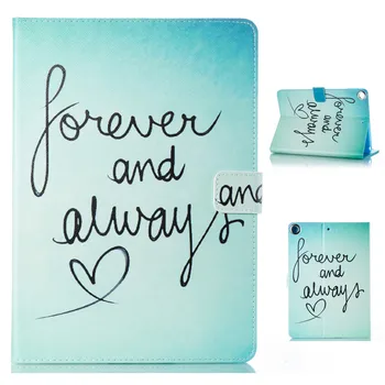 

PU and PC Material Support Protective Cover Case of Blue word For iPad Air 1 2 iPad 2 3 4 iPad Pro 9.7 10.5 Mini 1234 iPad 2017