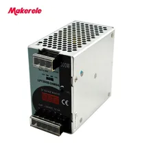 ac-dc 300W 12V 24V 48V LED Driver din rail switching power supply with Digital Show voltage regulator Output for LED Strip light meanwell mdr 40 5v 12v 24v 48v 40w din rail power supply ac dc driver ac dc voltage led strip 110v 220v laboratory power supply