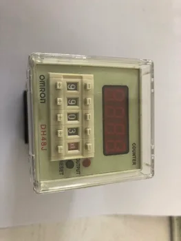 

DH48J DH48J-8 Electronic preset counters acyclic display counters 1-999900 relay 8PIN with base DC12V/24V/36V AC110V/220V/380V