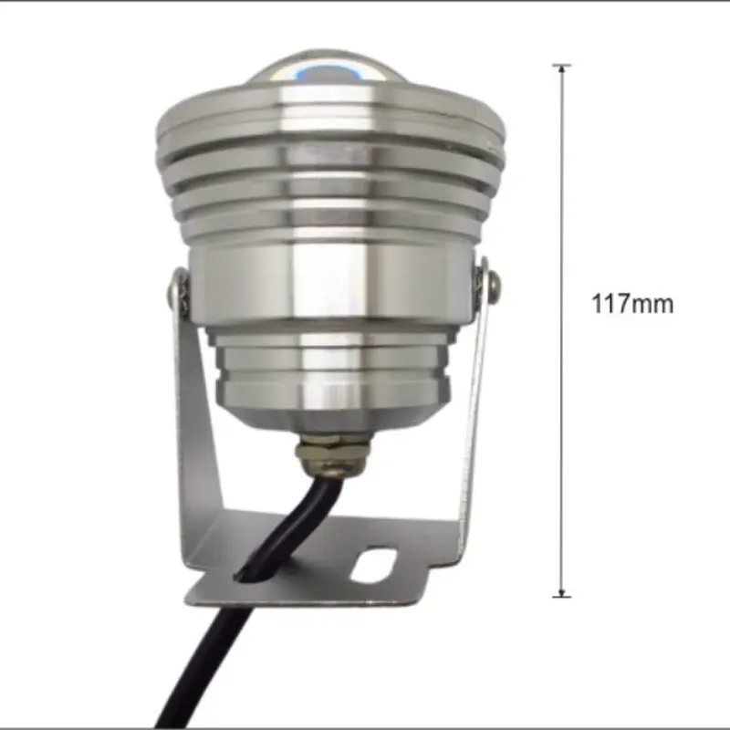 IP67 Водонепроницаемый подводные огни 10 Вт AC/DC 12 V RGB светодиодный освещение для бассейна, а также для сада пруд и фонтан наружное освещение