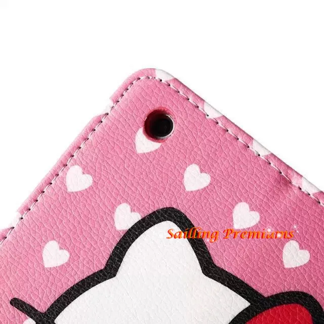 ANIME GATTO Hello Kitty Modello Morbido Silicone Custodia Cover per Apple iPad Samsung 