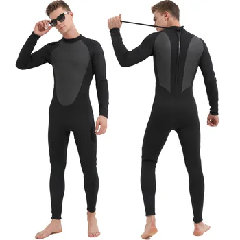 

C284 Winter swimming 3mm rubber thick material Diving warm diving suit jellyfish swimwear surfing drifting wetsuit