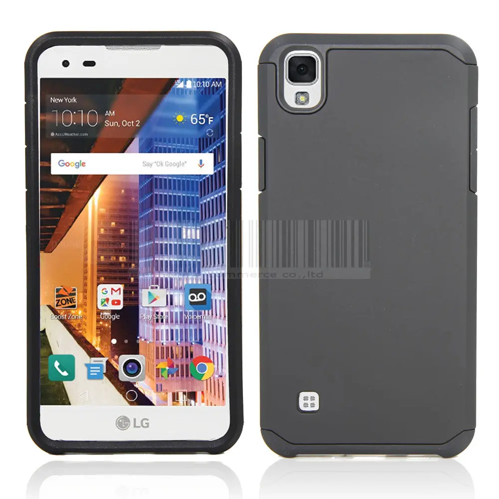 

Dual Layer Slim Hard Hybrid Armor Case Rubber Shockproof Protective Mobile Phone Cover Case For LG X Power K210 K220 K220ds