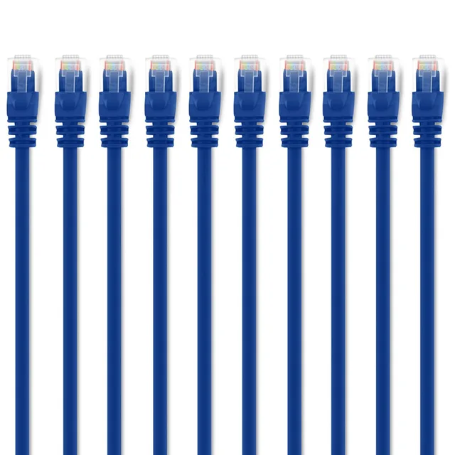 Best Offers Cat6 High Quality 1.2M 4FT Blue RJ45 8P8C Ethernet snag-less Patch Network Cable Cord for Computer servers printers Best Offers Cat6 High Quality 1.2M 4FT Blue RJ45 8P8C Ethernet snag-less Patch Network Cable Cord for Computer servers printers