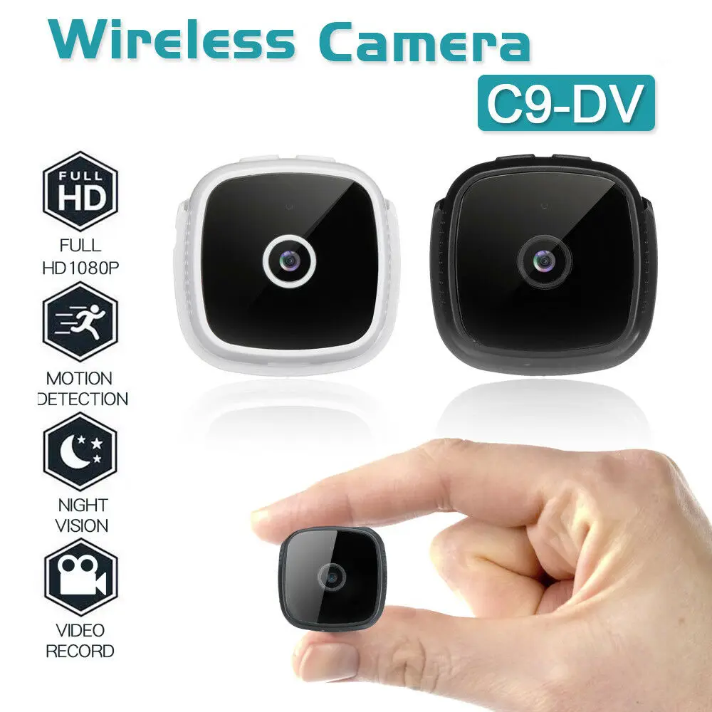 C9-DV HD 1080P мини DV DVR IP маленькая камера беспроводная камера безопасности видеокамера ночного видения Видео TF карта USB 400 мАч батарея