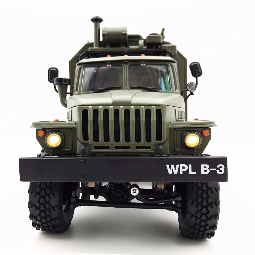 WPL B36 Урал армейский грузовик масштаб 1/16 2 4G 6WD радиоуправляемая модель автомобиля