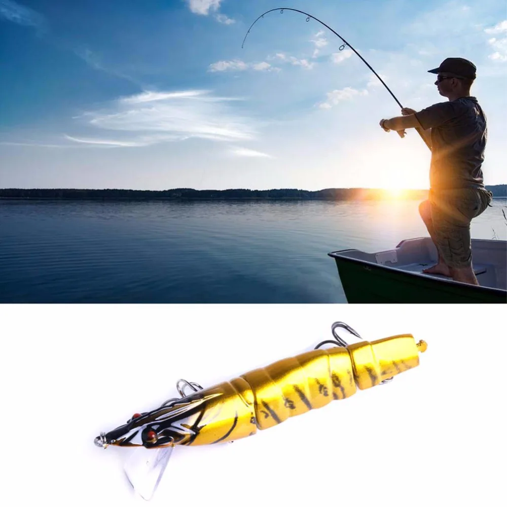 

Fishing Lures Multi-Section Baits Fishing Gear Hook Fishing Shrimp Bait Wobbler Carp Isca Artificial Hard SwimBait