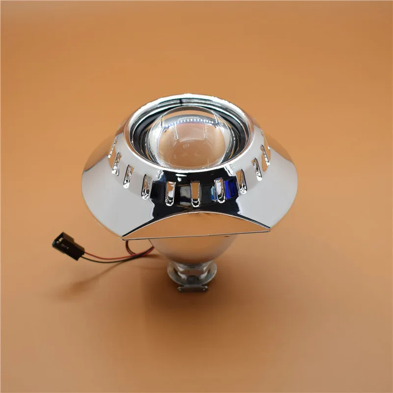 2.5" HID Bi Xenon Projector Lens with 3" Shroud ,Using H1 Bulb Socket