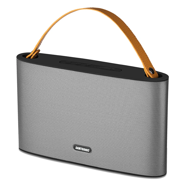 Samtronic PU Ручка Портативный беспроводной Bluetooth колонки 20 Вт HD стерео звук FM домашний