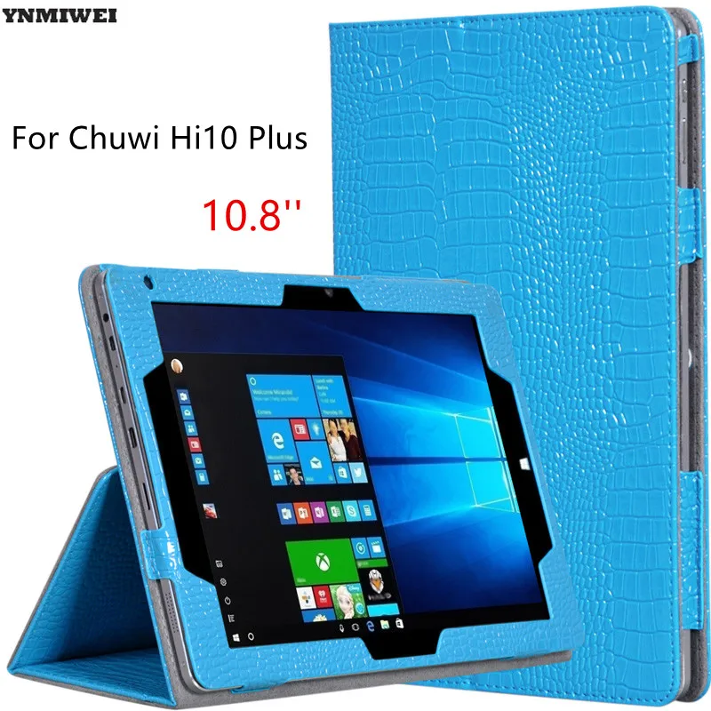 

Leather Case For Chuwi HI10 Plus Alligator Texture Flip Cover Stand Holder Cases For CHUWI Hi 10 Plus 10.8'' Protective Skin