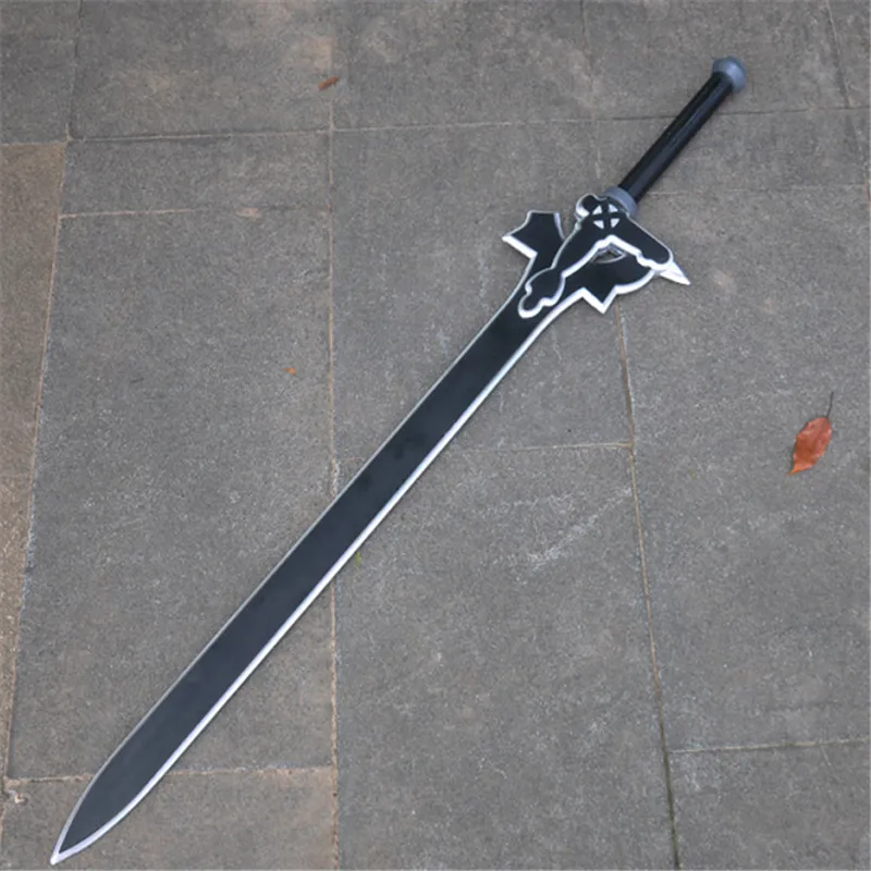 1:1 меч искусство онлайн 80 см Косплей Меч Темный отталкивающий Elucidator Asuna Kirigaya Kazuto украшение меч оружие PU игрушка подарок