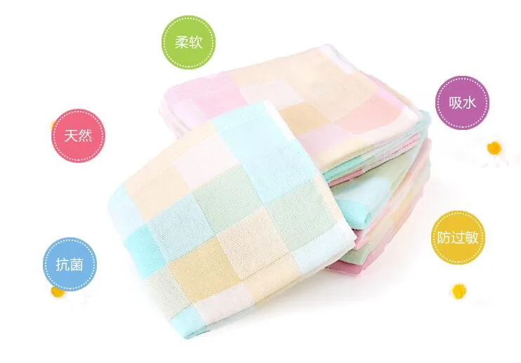 6 шт. Экологичное детское впитывающее полотенце для рук, хлопковое мягкое полотенце для лица cleant owel, Подарочная ткань для домашней уборки