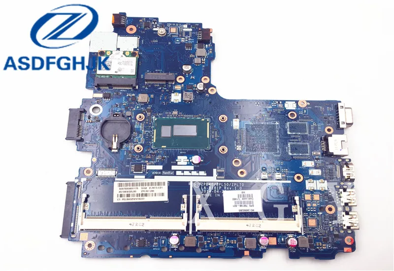 Laptop Motherboard 768146-601 For HP 450-G2 Motherboard ZPL40 / ZPL50 / ZPL70 LA-B181P SR1EF I5-4210U DDR3L 100% Tested ok Laptop Motherboard 768146-601 For HP 450-G2 Motherboard ZPL40 / ZPL50 / ZPL70 LA-B181P SR1EF I5-4210U DDR3L 100% Tested ok