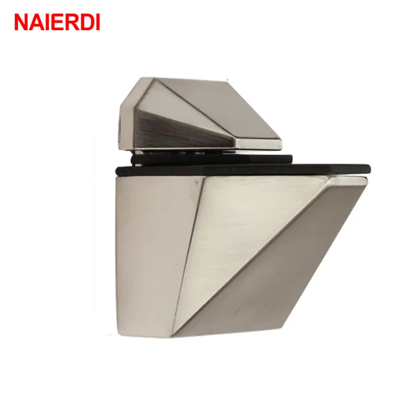 

NAIERDI Big Glass Clamp Zinc Alloy Fish Shape F Fixed Clamps Adjustable Type For Shelf Bracket Accessories Furniture Hardware