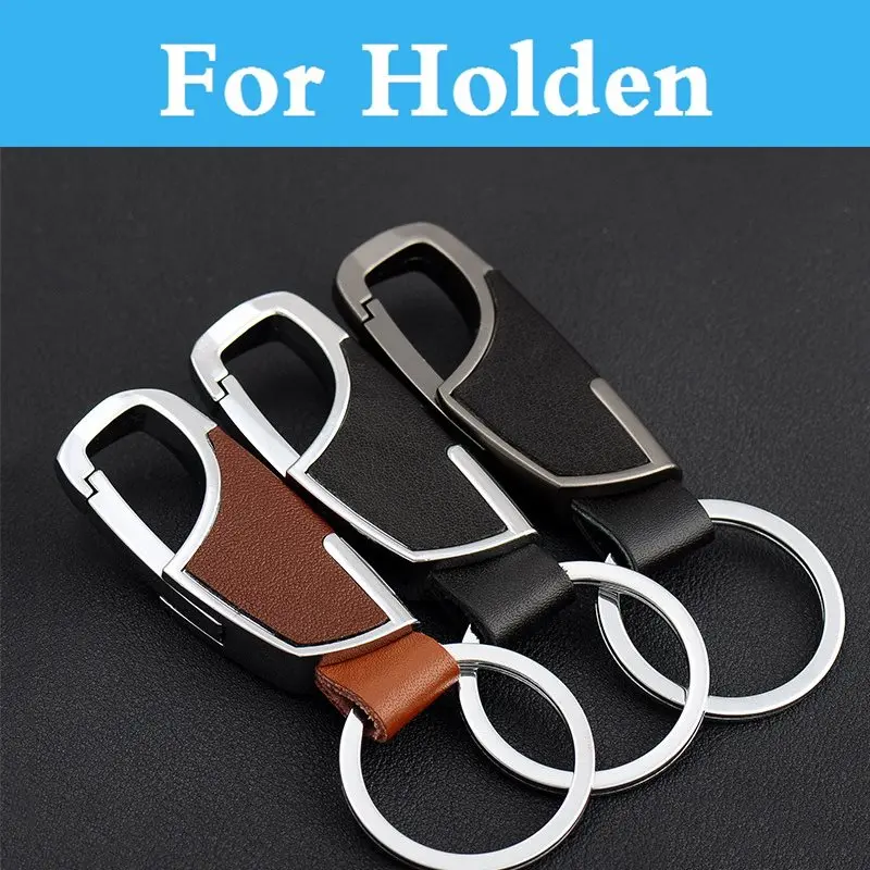 

Car Styling black/Brown key chain key ring case cover For Holden Barina Calais Caprice Commodore Cruze Monaro Statesman